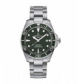 שעון סרטינה אוטומטי לגבר Certina Aqua DS Action CR-0326071109100 שעון סרטינה אוטומטי לגבר Certina Aqua DS Action CR-0326071109100