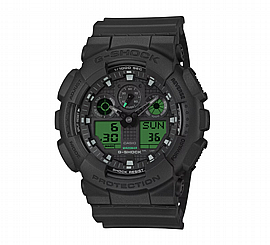 שעון לגבר CASIO G-SHOCK GA-100BEG-1A שעון לגבר CASIO G-SHOCK GA-100BEG-1A