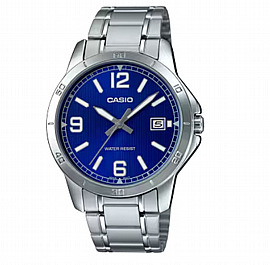 שעון לגבר CASIO MTP-V004D-2BU שעון לגבר CASIO MTP-V004D-2BU